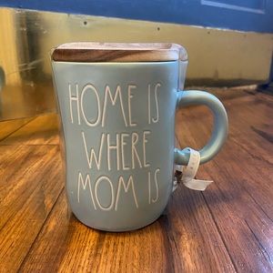 Rae dunn mint home is where mom is cellar mug